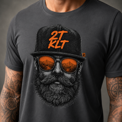 T-Shirt. Zweitakt Nomaden – Der Hipster.