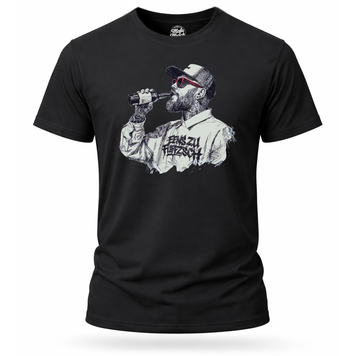 T-Shirt. Benzin im Blut.