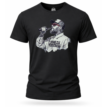 T-Shirt. Benzin im Blut.