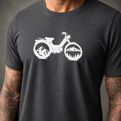 T-Shirt. Freiheit auf zwei Rädern.