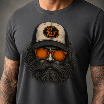 T-Shirt. Zweitakt Nomaden – Der Trucker.