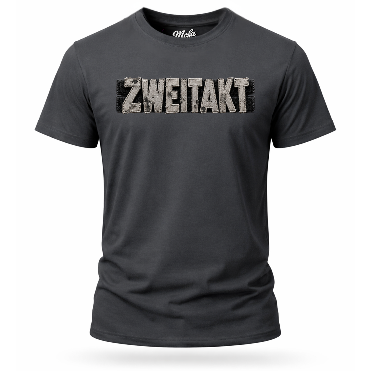 T-Shirt. Zweitakt Patch.