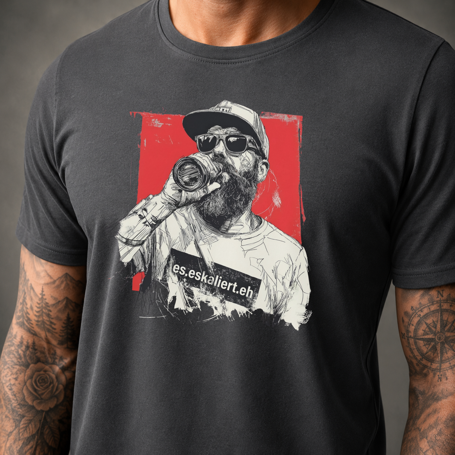 T-Shirt. Generation Zweitakt - Es eskaliert eh.