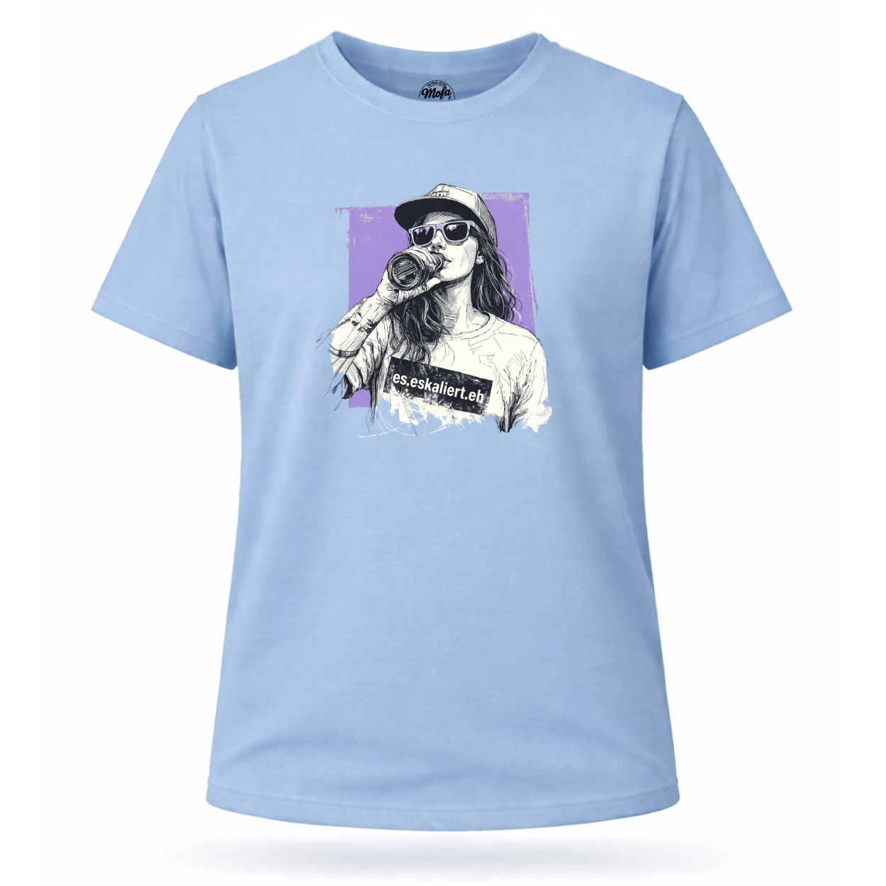 Mädels T-Shirt. Es eskaliert eh.