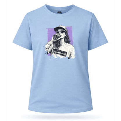 Mädels T-Shirt. Es eskaliert eh.