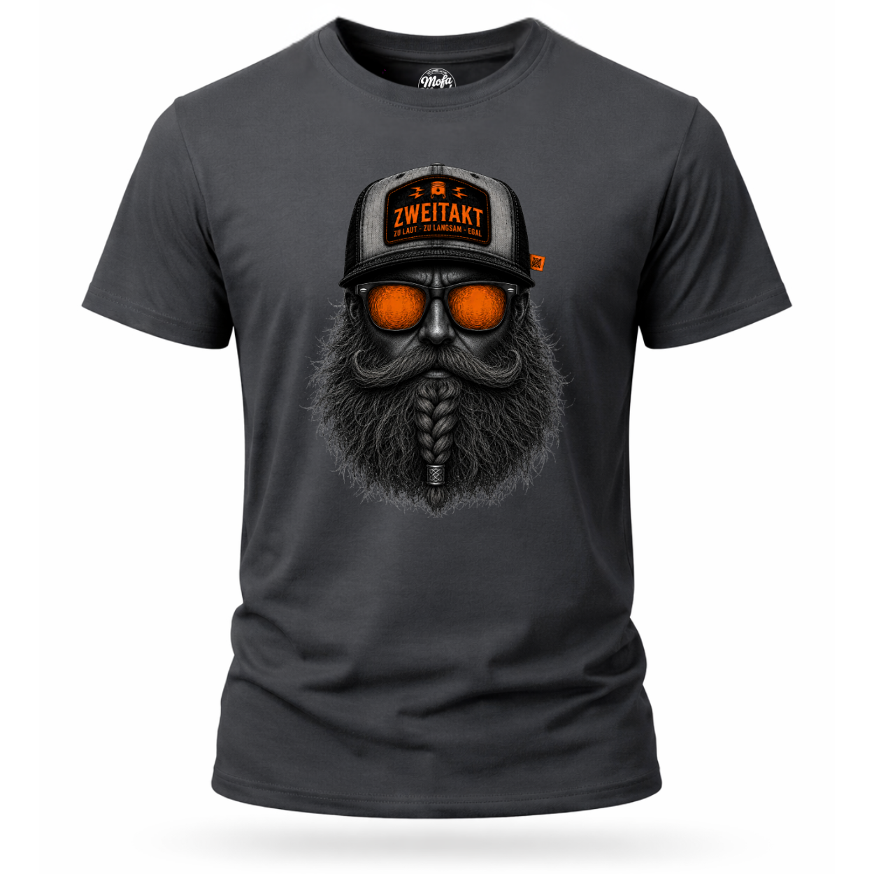 T-Shirt. Zweitakt Nomaden – Der Wikinger.