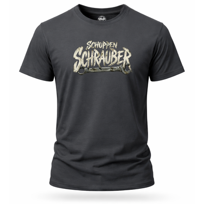 T-Shirt. Schuppen Schrauber.