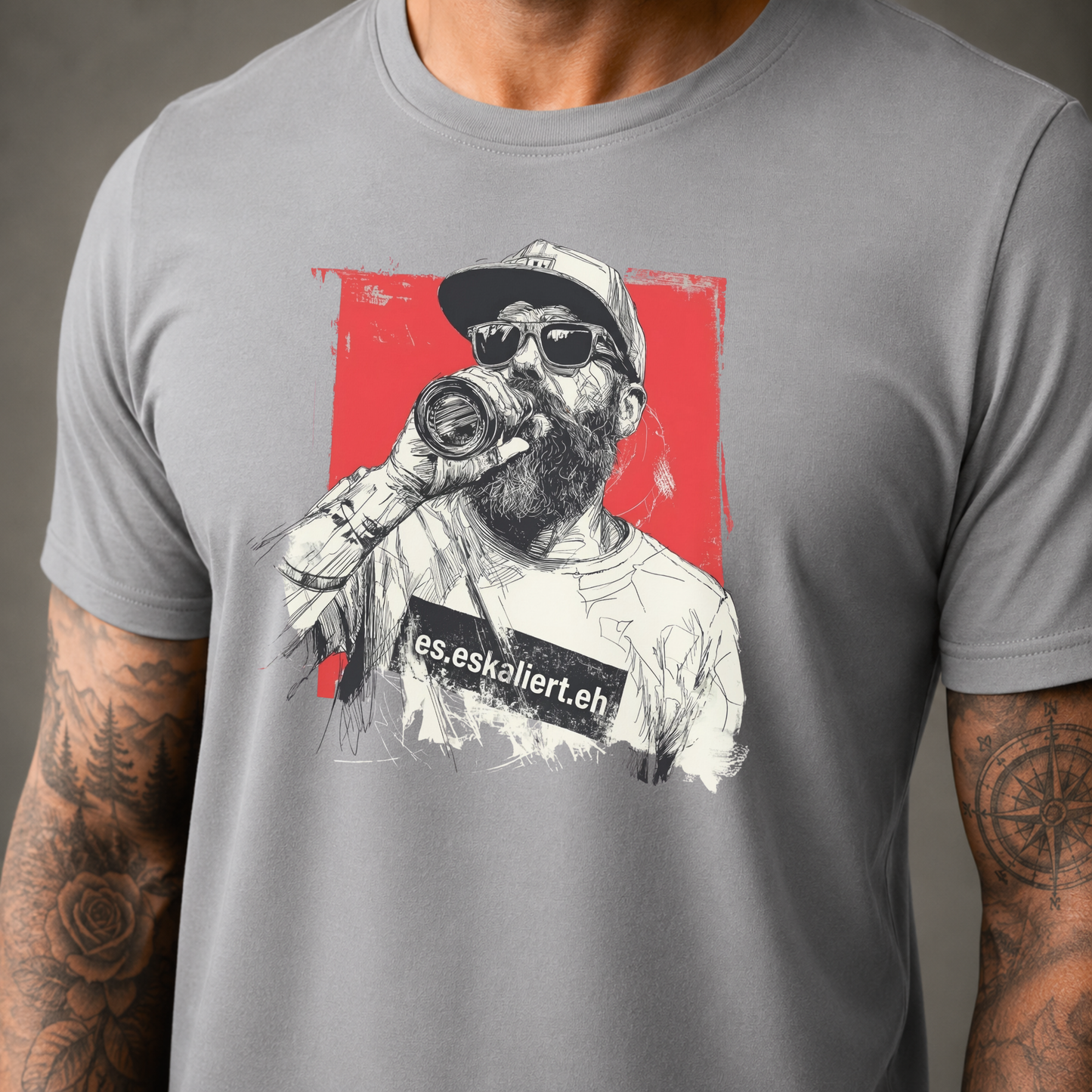 T-Shirt. Generation Zweitakt - Es eskaliert eh.
