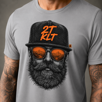 T-Shirt. Zweitakt Nomaden – Der Hipster.