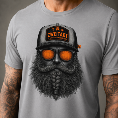 T-Shirt. Zweitakt Nomaden – Der Wikinger.