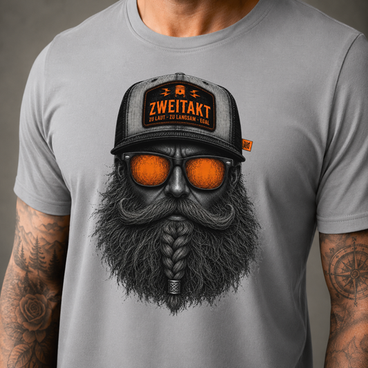 T-Shirt. Zweitakt Nomaden – Der Wikinger.