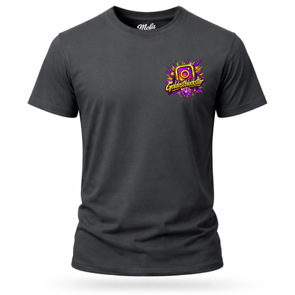 T-Shirt. Goldostblockstar / Beidseitig