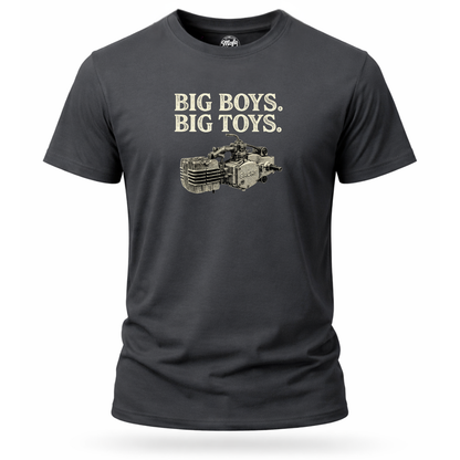 T-Shirt. Big Boys Big Toys.