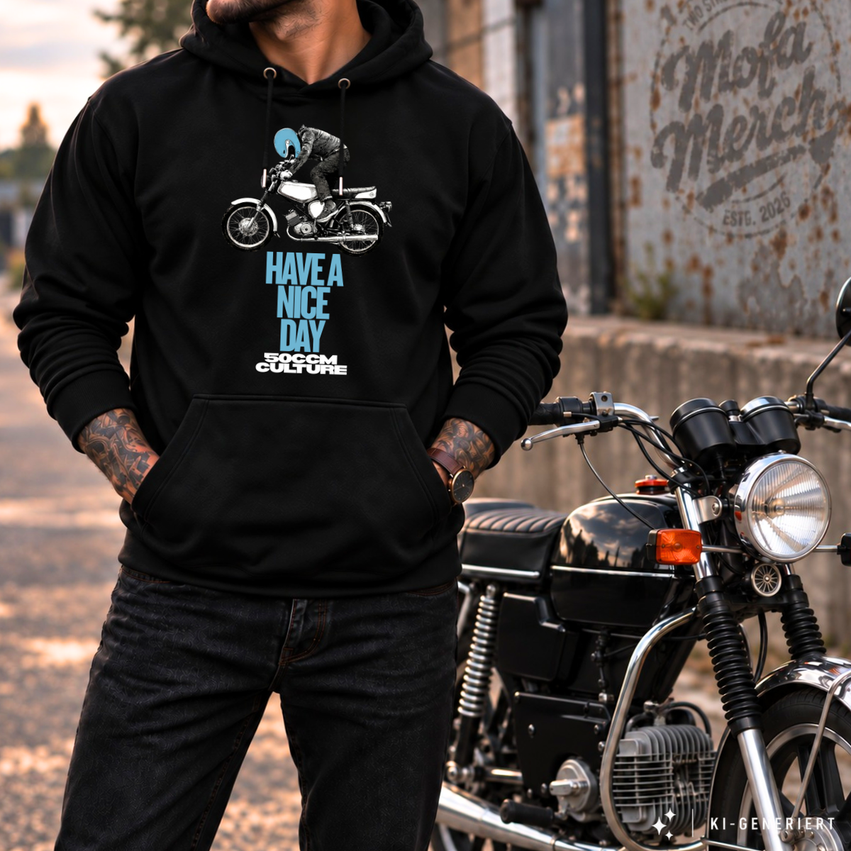 Hoodie Softstyle®. Have a Nice Day.