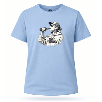 Mädels T-Shirt. Benzin im Blut.