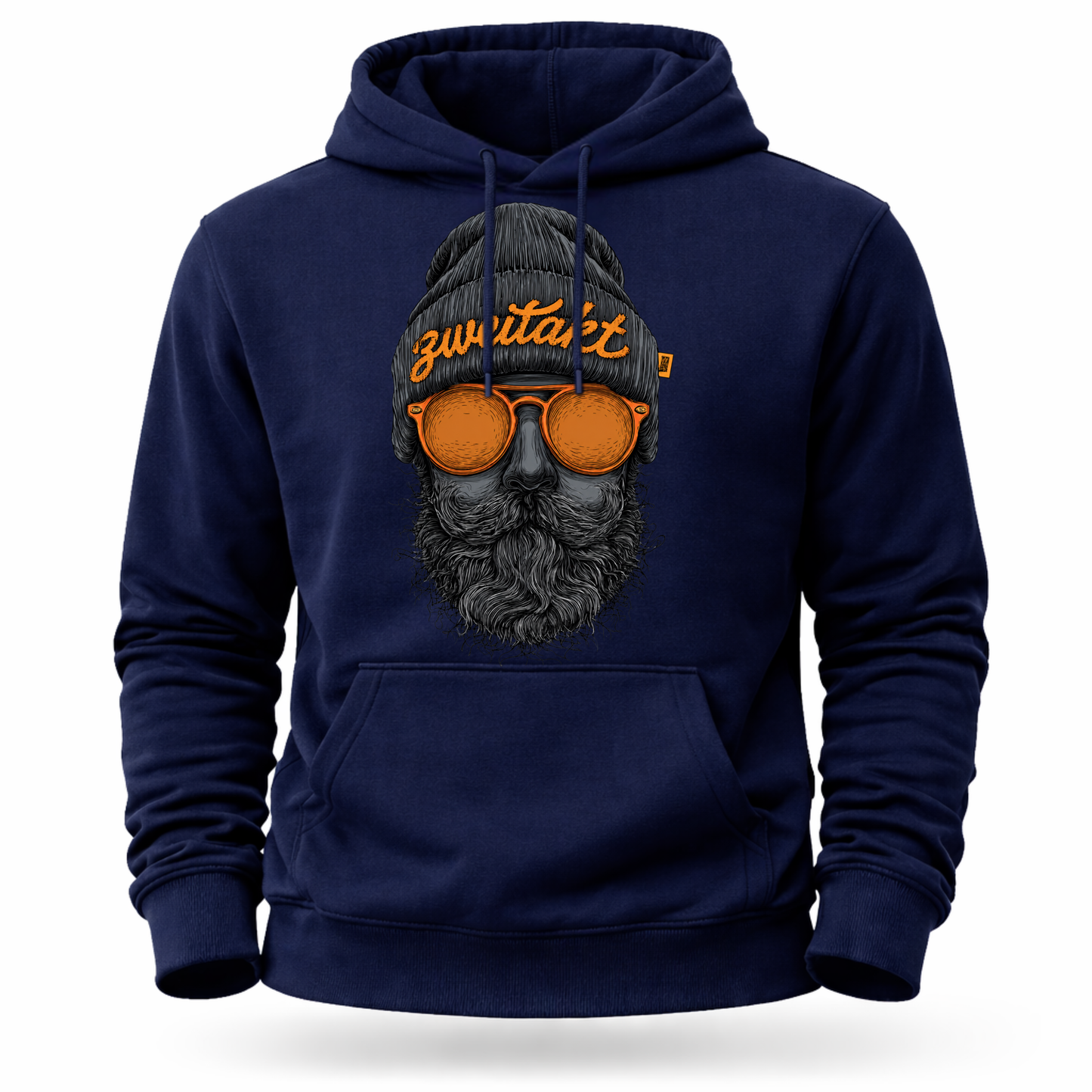 Hoodie Softstyle®. Zweitakt Nomaden – Der Vagabund.