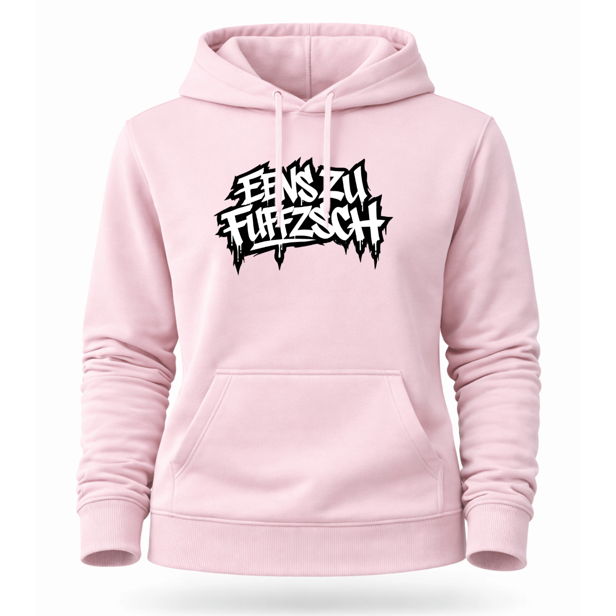 Mädels Hoodie Softstyle®. Eens zu fuffzsch.