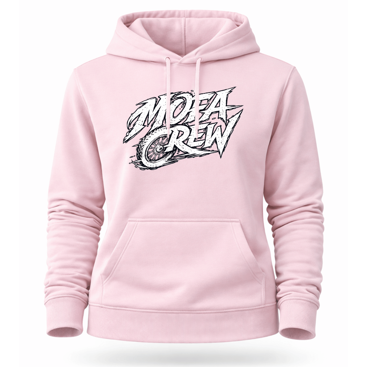 Mädels Hoodie Softstyle®. Mofa Crew.