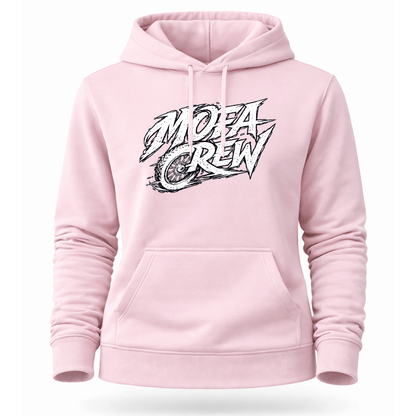 Mädels Hoodie Softstyle®. Mofa Crew.