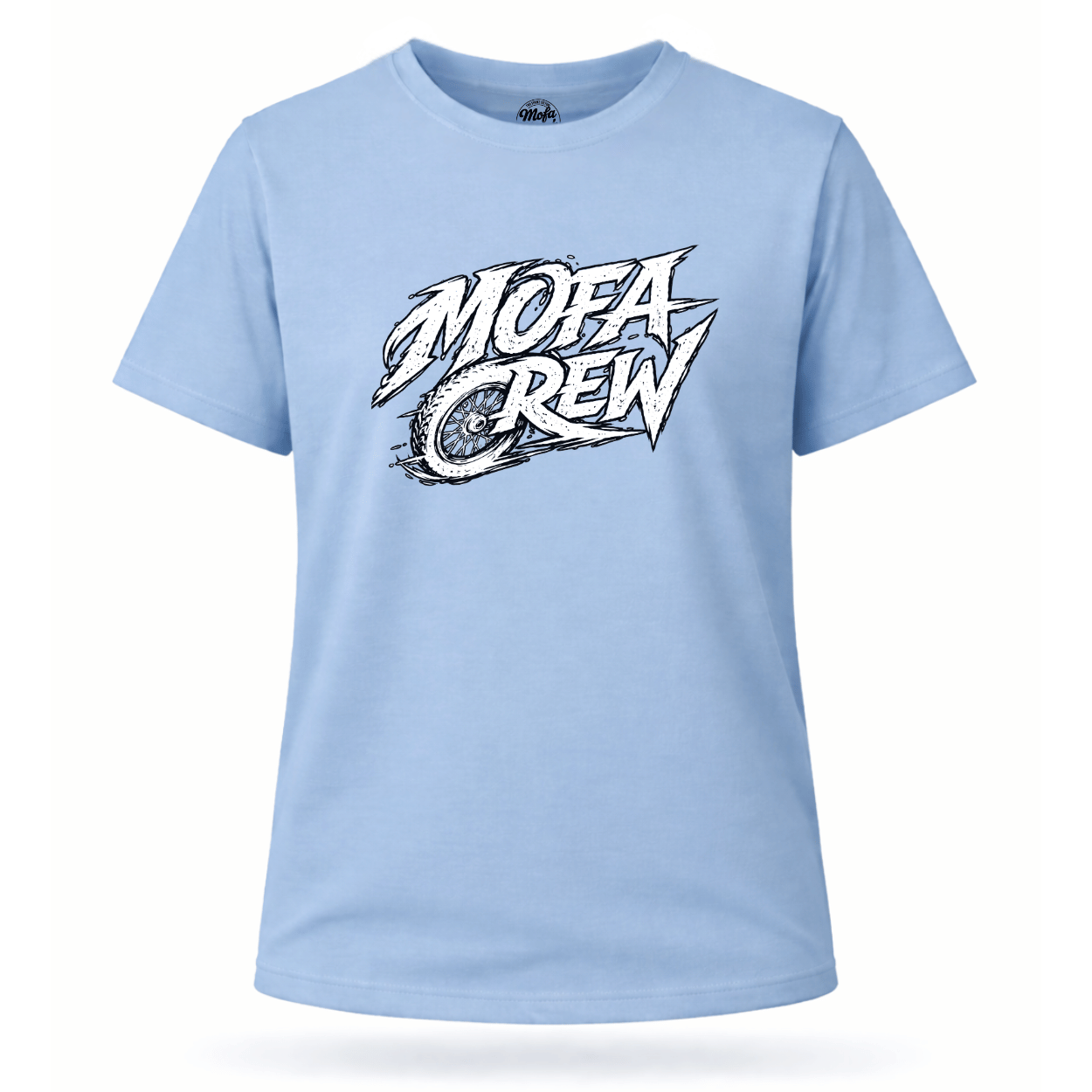 Mädels T-Shirt. Mofa Crew.