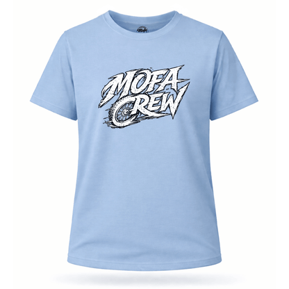 Mädels T-Shirt. Mofa Crew.