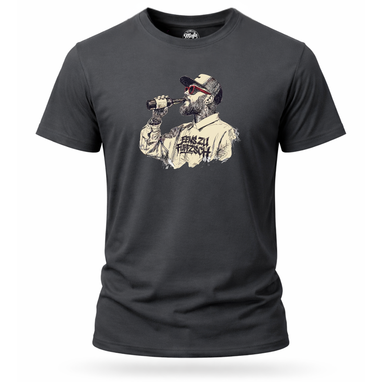 T-Shirt. Benzin im Blut.