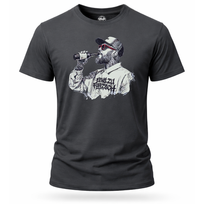 T-Shirt. Benzin im Blut.
