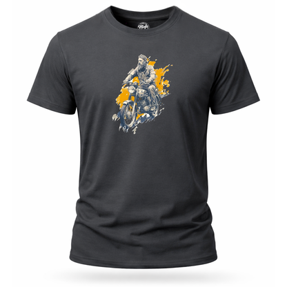 T-Shirt. Alte Schule.