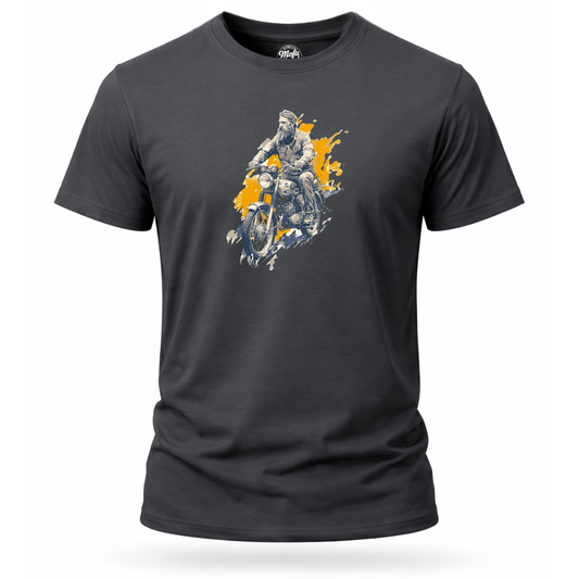 T-Shirt. Alte Schule.