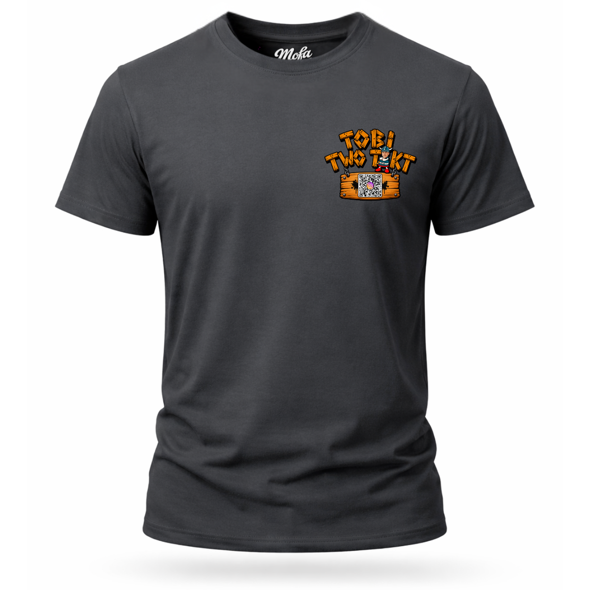 T-Shirt. Tobi Two Takt / Beidseitig.