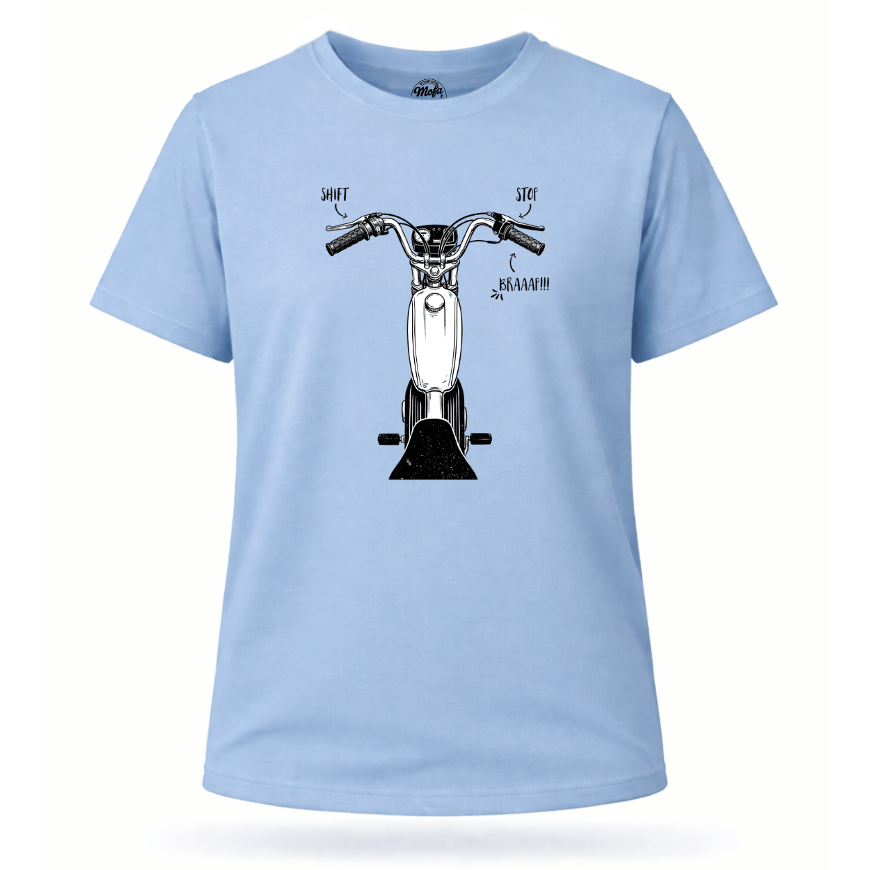 Mädels T-Shirt. Braaap!