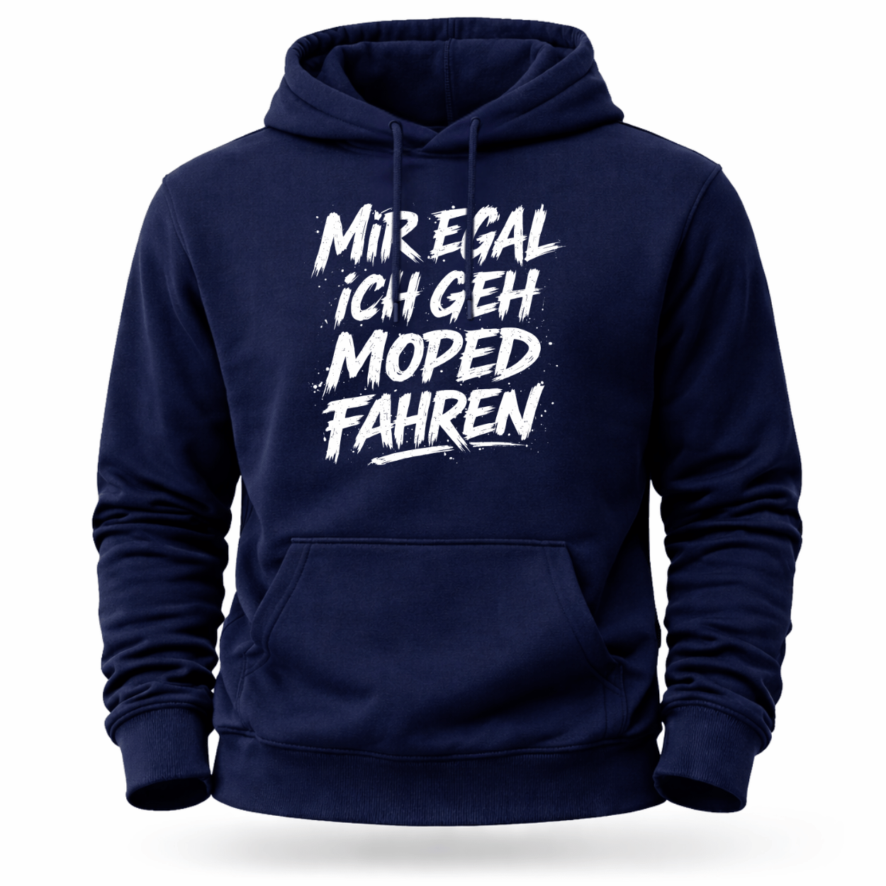 Hoodie Softstyle®. Mir egal, ich geh Moped fahren.