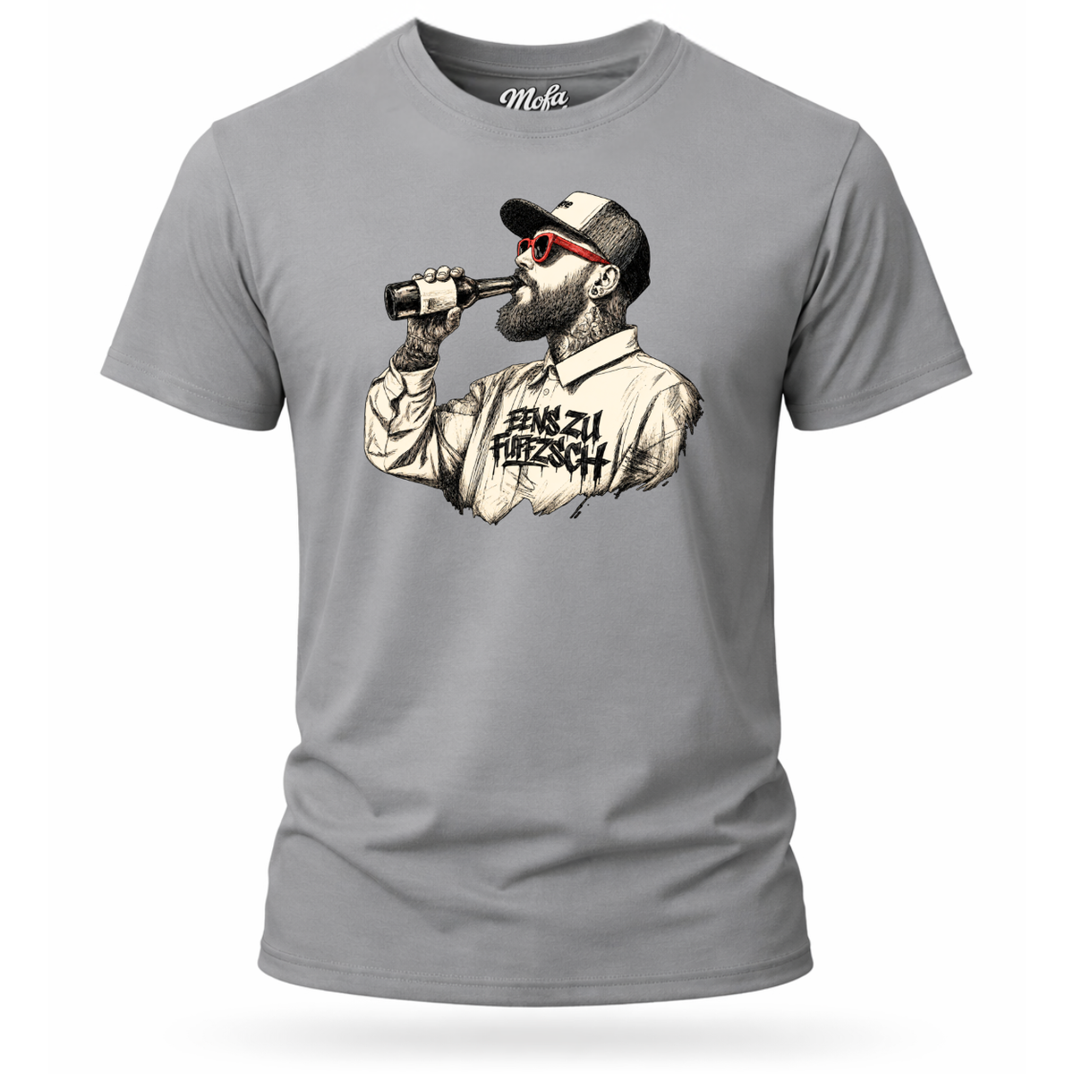 T-Shirt. Benzin im Blut.