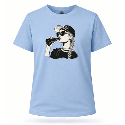 Mädels T-Shirt. Night Vibes.