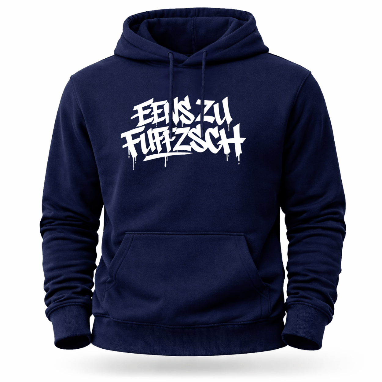 Hoodie Softstyle®. Eens zu fuffzsch.