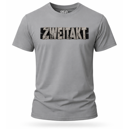 T-Shirt. Zweitakt Patch.