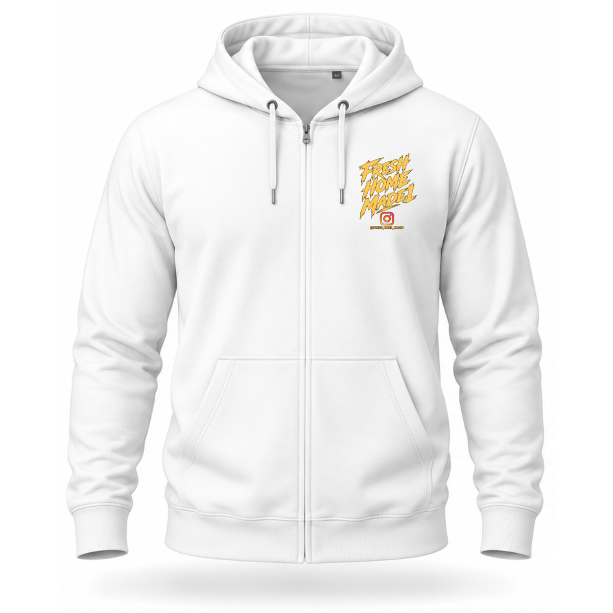 Zip Hoodie Softstyle®. FreshHomeMade1 / Beidseitig.