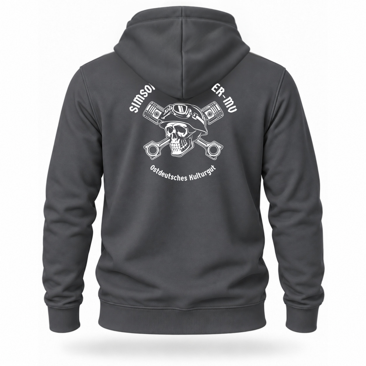 Hoodie Softstyle®. Simson Geschwader MV / Beidseitig.