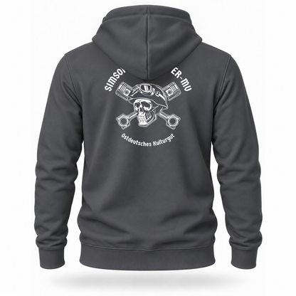 Hoodie Softstyle®. Simson Geschwader MV / Beidseitig.