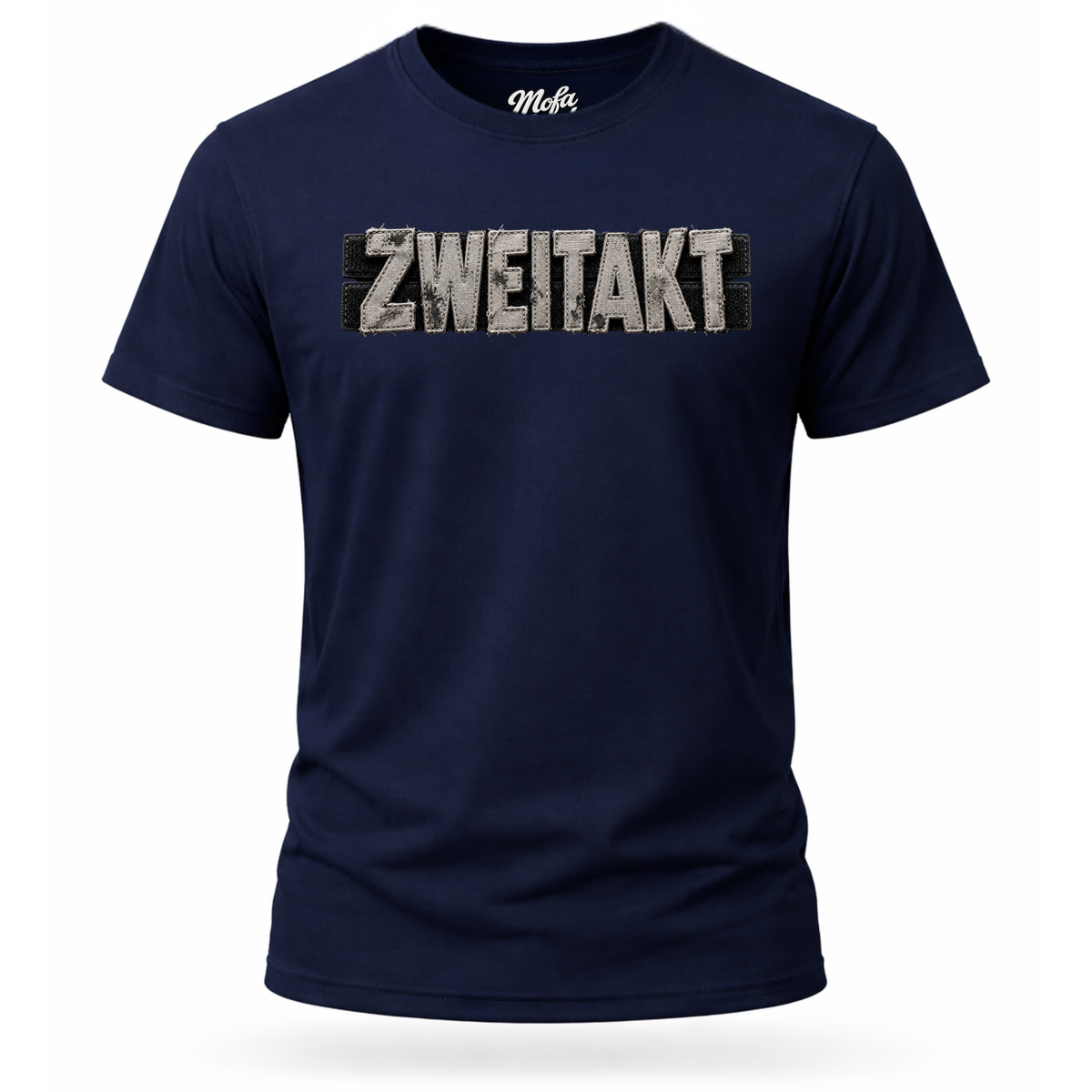 T-Shirt. Zweitakt Patch.