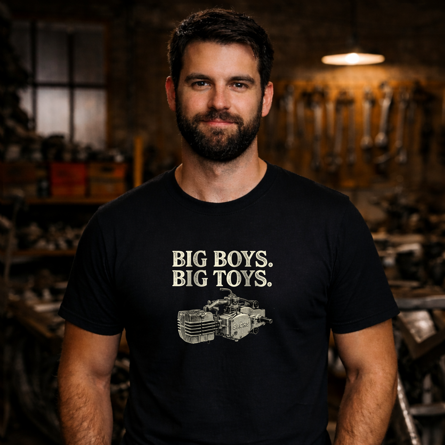 T-Shirt. Big Boys Big Toys.