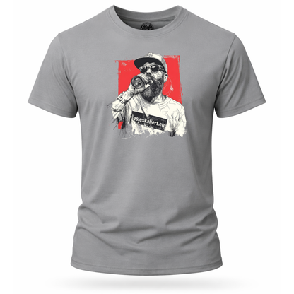 T-Shirt. Es eskaliert eh.