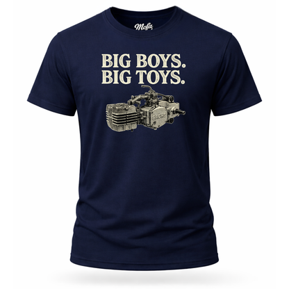 T-Shirt. Big Boys Big Toys