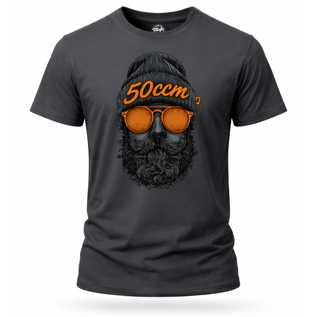 T-Shirt. Zweitakt Nomaden – Der Vagabund 50ccm.