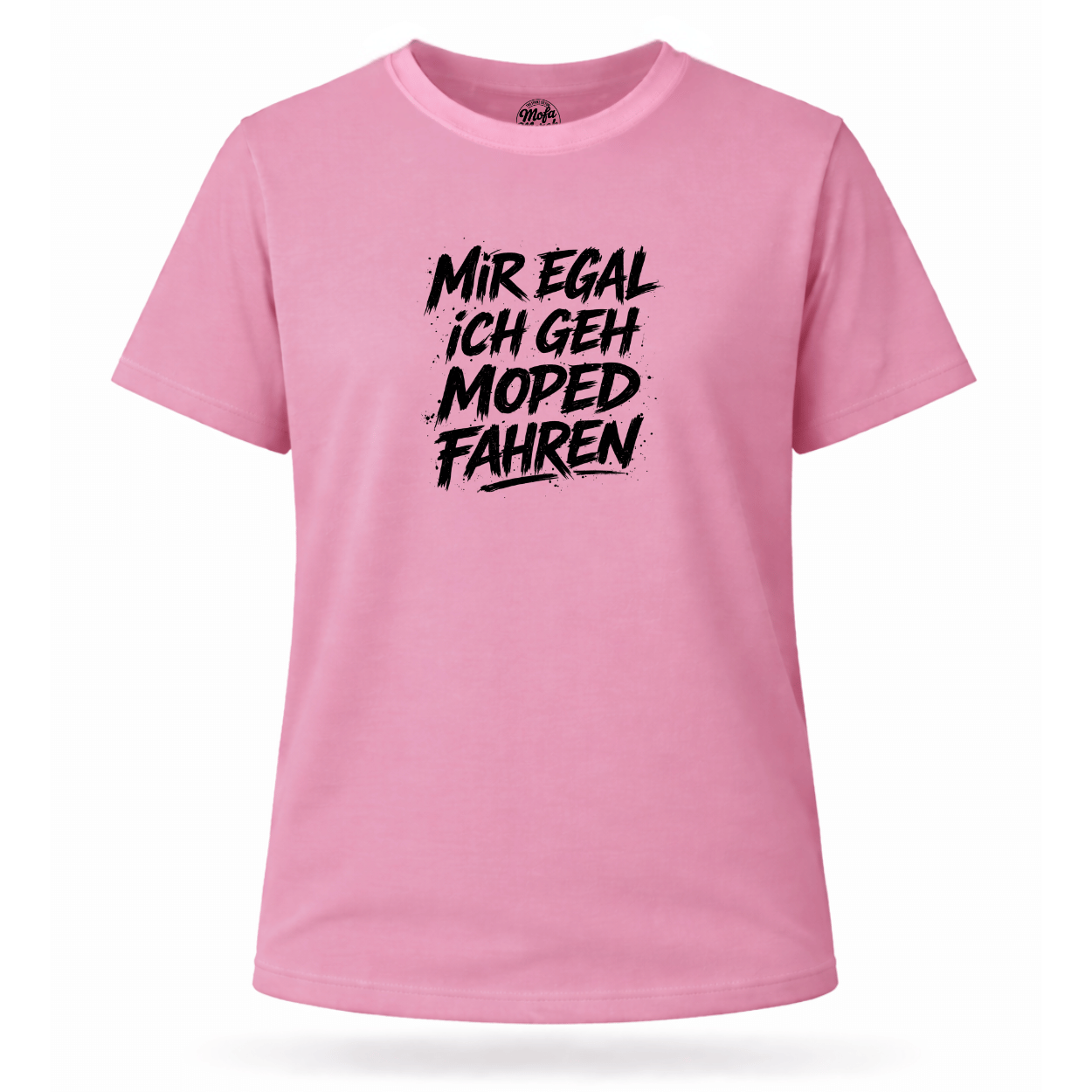 Mädels T-Shirt. Mir egal.