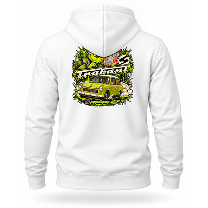 Zip Hoodie Softstyle®. Pappediepapp / Beidseitig.
