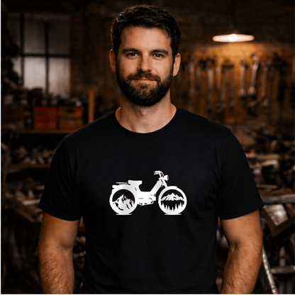 T-Shirt. Freiheit auf zwei Rädern.