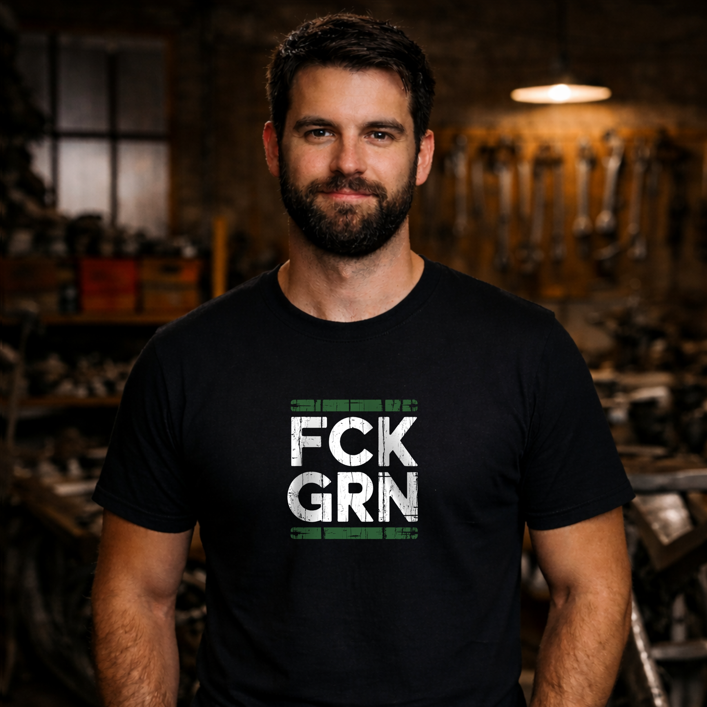 T-Shirt. FCK GRN.
