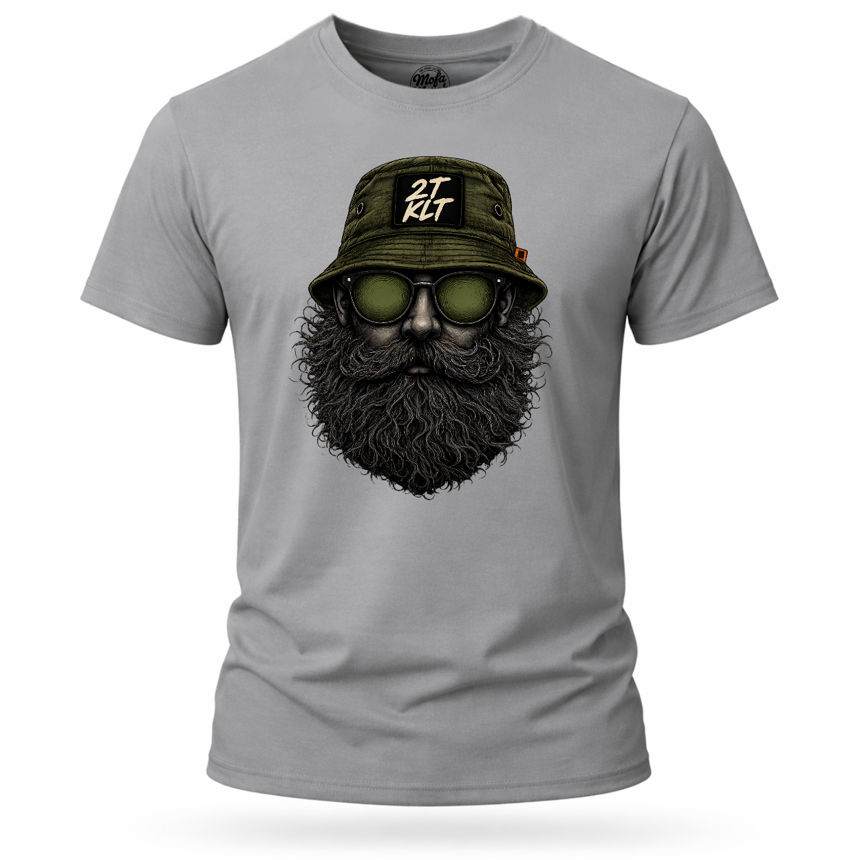 T-Shirt. Zweitakt Nomaden – Der Angler.