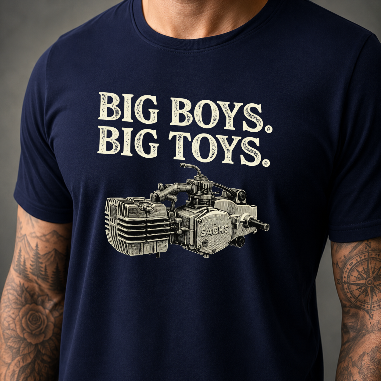 T-Shirt. Big Boys Big Toys.